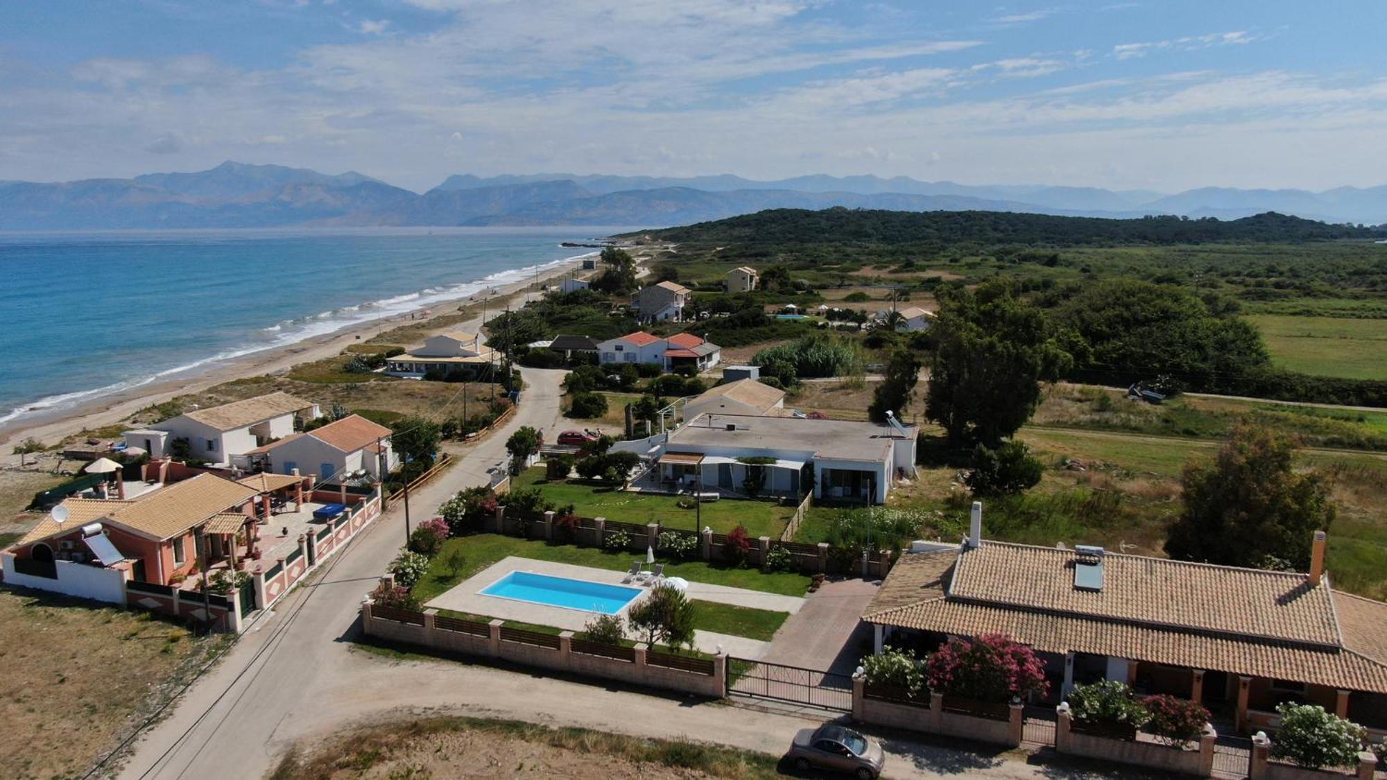Almyra Beach House Corfu Praia de Almiros Exterior foto