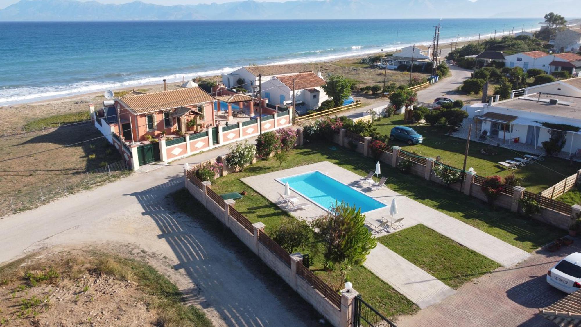Almyra Beach House Corfu Praia de Almiros Exterior foto